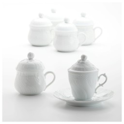 Ginori 1735, Vecchio Ginori, Set of 6 tea saucers