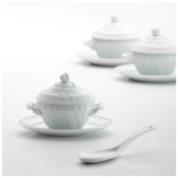 Ginori 1735, Vecchio Ginori, Set of 6 soup/breakfast cup saucers