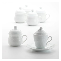 Ginori 1735, Vecchio Ginori, Set of 6 large espresso cups