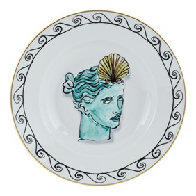 Ginori 1735, Il viaggio di Nettuno, Set of 2 soup plates