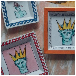Ginori 1735, Il viaggio di Nettuno, Square change tray small