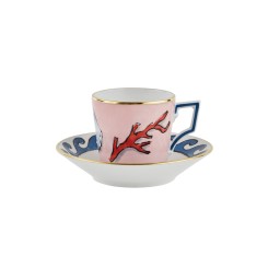 Ginori 1735, Il viaggio di Nettuno, Set of 2 coffee cups and saucers