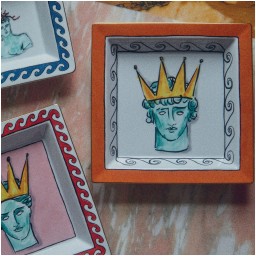 Ginori 1735, Il viaggio di Nettuno, Square change tray large