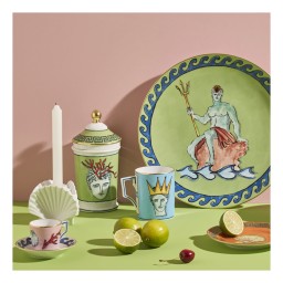 Ginori 1735, Il viaggio di Nettuno, 3 shells candle holder