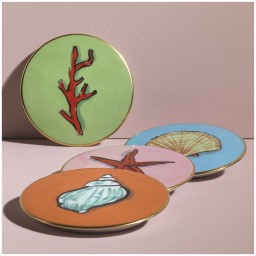 Ginori 1735, Il viaggio di Nettuno, Set of 4 coasters