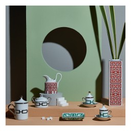 Ginori 1735, Labirinto, Set of 2 espresso saucers