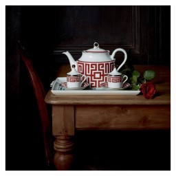 Ginori 1735, Labirinto, Set of 2 espresso saucers