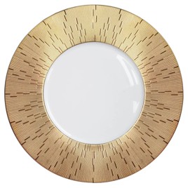 Haviland, Infini gold, Large dinner plate