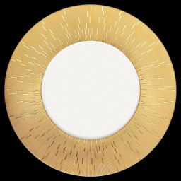 Haviland, Infini gold, Presentation plate