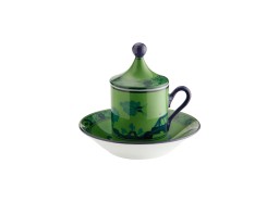 Ginori 1735, Oriente Italiano, Set of 2 espresso cups and saucers