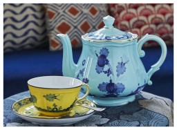 Ginori 1735, Oriente Italiano, Set of 2 tea saucers