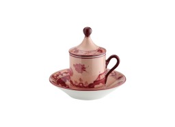 Ginori 1735, Oriente Italiano, Set of 2 espresso cups and saucers