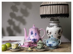 Ginori 1735, Oriente Italiano, Set of 2 espresso saucers
