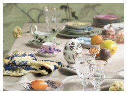 Ginori 1735, Oriente Italiano, Set of 2 espresso saucers