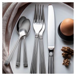 Christofle, Osiris cutlery, stainless steel, Tea spoon