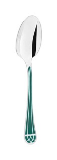 Christofle, Talisman Green cutlery, silver plated, Dessert spoon