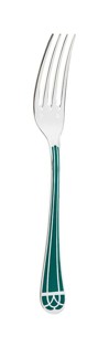 Christofle, Talisman Green cutlery, silver plated, Dessert fork