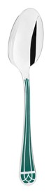 Christofle, Talisman Green cutlery, silver plated, Table spoon