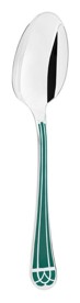 Christofle, Talisman Green cutlery, silver plated, Standard table spoon