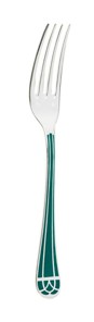 Christofle, Talisman Green cutlery, silver plated, Standard dinner fork