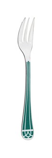 Christofle, Talisman Green cutlery, silver plated, Cake fork