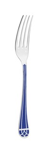 Christofle, Talisman Blue cutlery, silver plated, Dessert fork