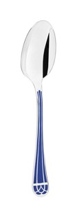 Christofle, Talisman Blue cutlery, silver plated, Dessert spoon