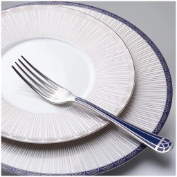 Christofle, Talisman Blue cutlery, silver plated, Table spoon