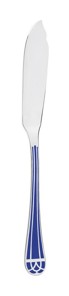 Christofle, Talisman Blue cutlery, silver plated, Fish knife