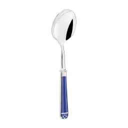 Christofle, Talisman Blue cutlery, silver plated, Salad serving spoon