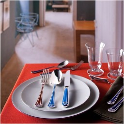 Christofle, Talisman Blue cutlery, silver plated, Cake server