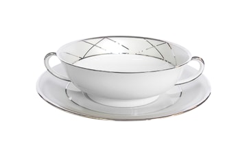Haviland, Clair de Lune, Soup cup and saucer