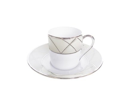 Haviland, Clair de Lune, Espresso cup and saucer