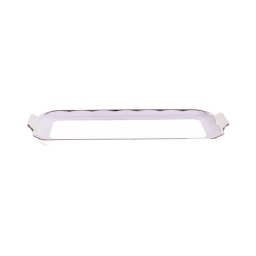 Haviland, Illusion Lavande, Long cake platter