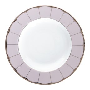 Haviland, Illusion Lavande, Rim soup plate, medium