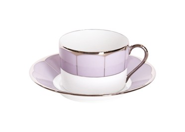 Haviland, Illusion Lavande, Teacup and saucer