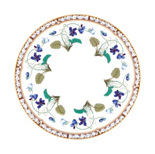 Haviland, Impératrice Eugénie, Dessert plate