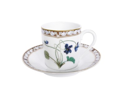 Haviland, Impératrice Eugénie, Coffee cup and saucer