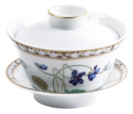 Haviland, Impératrice Eugénie, Chinese tea cup and saucer