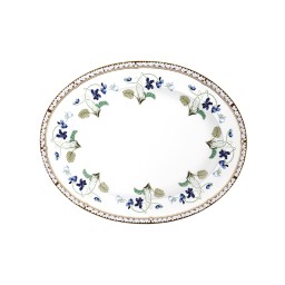 Haviland, Impératrice Eugénie, Oval dish small