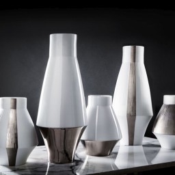 Haviland, Infini platinum, Large vase