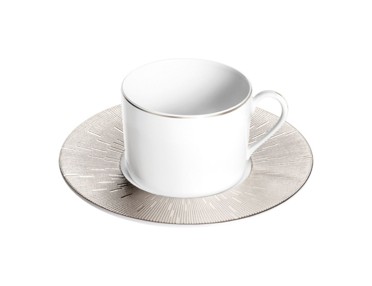 Haviland, Infini platinum, Teacup and saucer