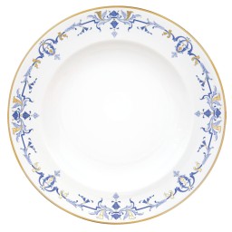 Haviland, Marthe Ritz Paris, Round deep platter