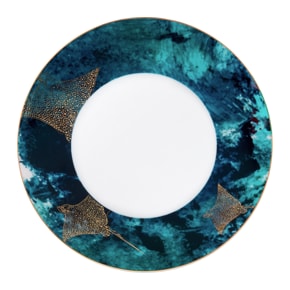 Haviland, Océan bleu, Dinner plate