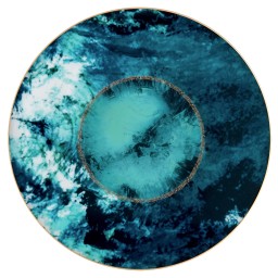 Haviland, Océan bleu, Presentation plate