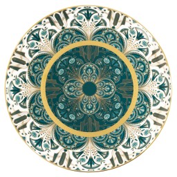 Haviland, Rêves du Nil Gold, Tart platter