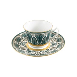 Haviland, Rêves du Nil Gold, Xl cappuccino cup and saucer