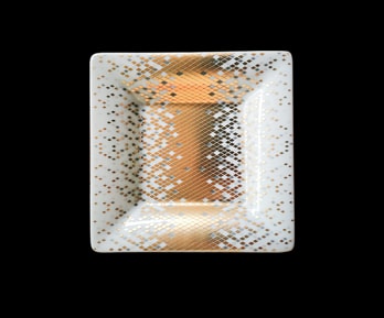 Haviland, Souffle d'or, Small tray