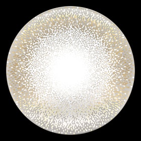 Haviland, Souffle d'or, Presentation plate