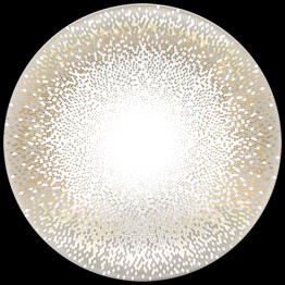 Haviland, Souffle d'or, Presentation plate